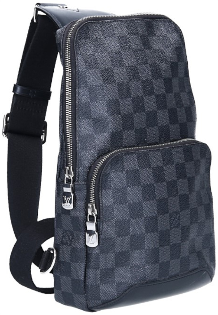 LOUIS VUITTON AVENUE SLING BAG RUCKSACK, SCHULTERTASCHE AUS DAMIER GRAPHITE CANVAS (N41719)