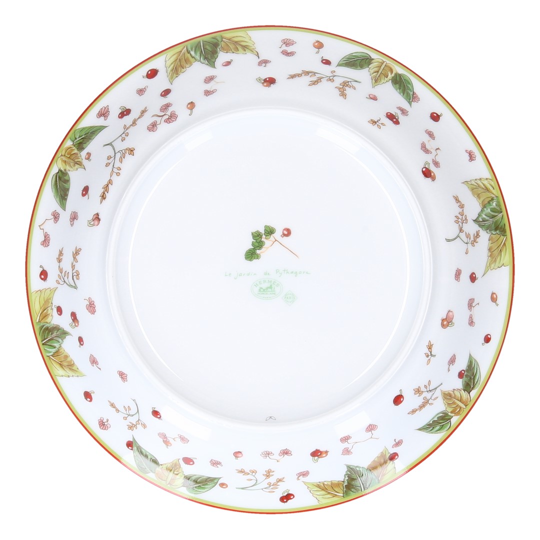 HERMÈS SCHALE AUS PORZELLAN 'LE JARDIN DE PYTHAGORE'