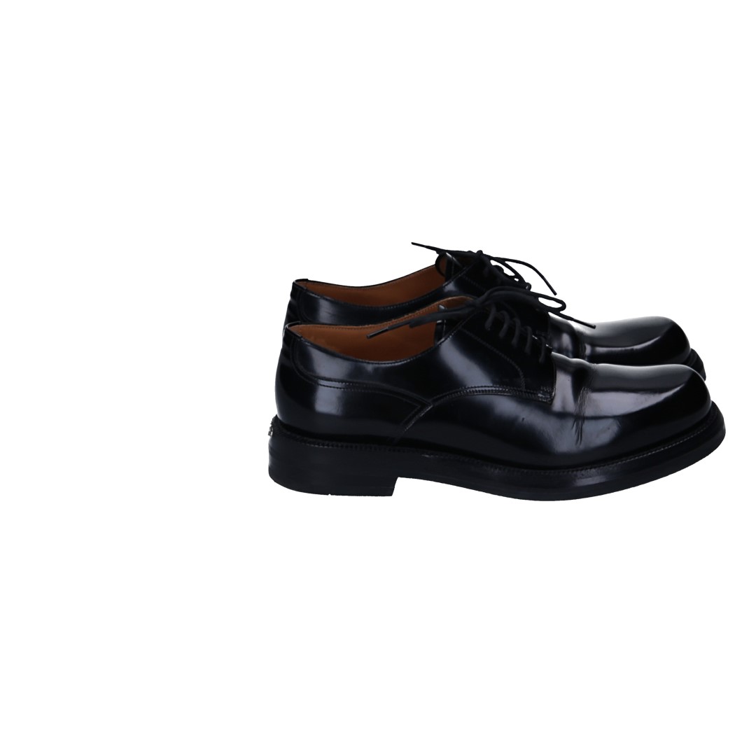 Christian Dior Velvet Loafers in Dark Blue Size 38.5