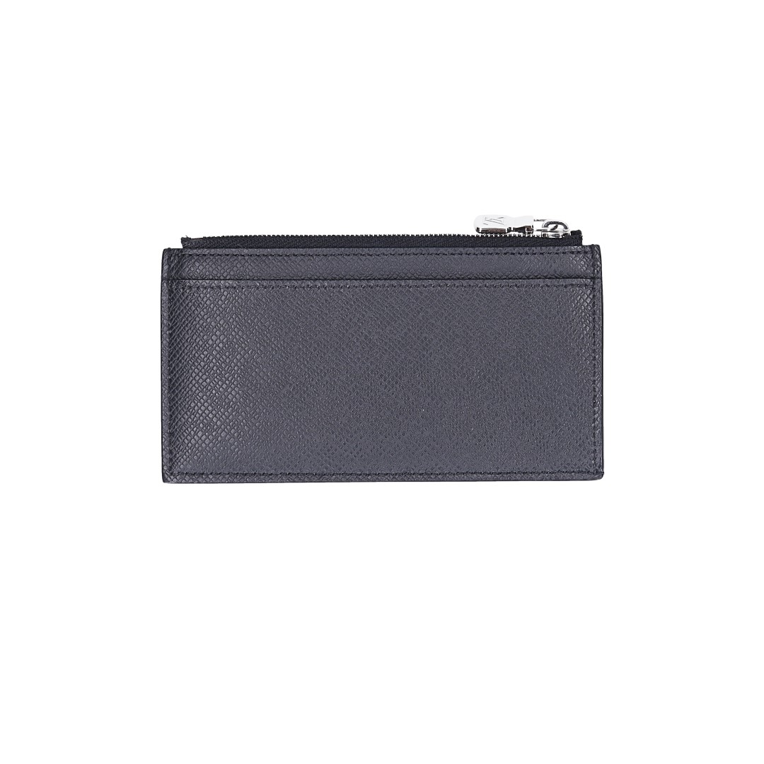 Louis Vuitton Coin Cardholder Made of Taiga Leather in Noir (M62914)