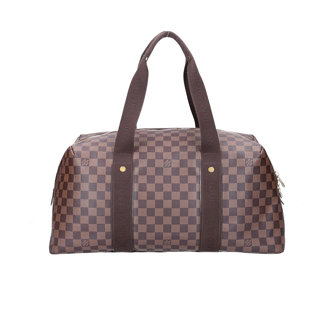 49962-LouisVuitton-Beaubourg-DAmier_2D_0005 LOUIS VUITTON BEAUBOURG MM REISETASCHE AUS DAMIER EBENE CANVAS (N41138)
