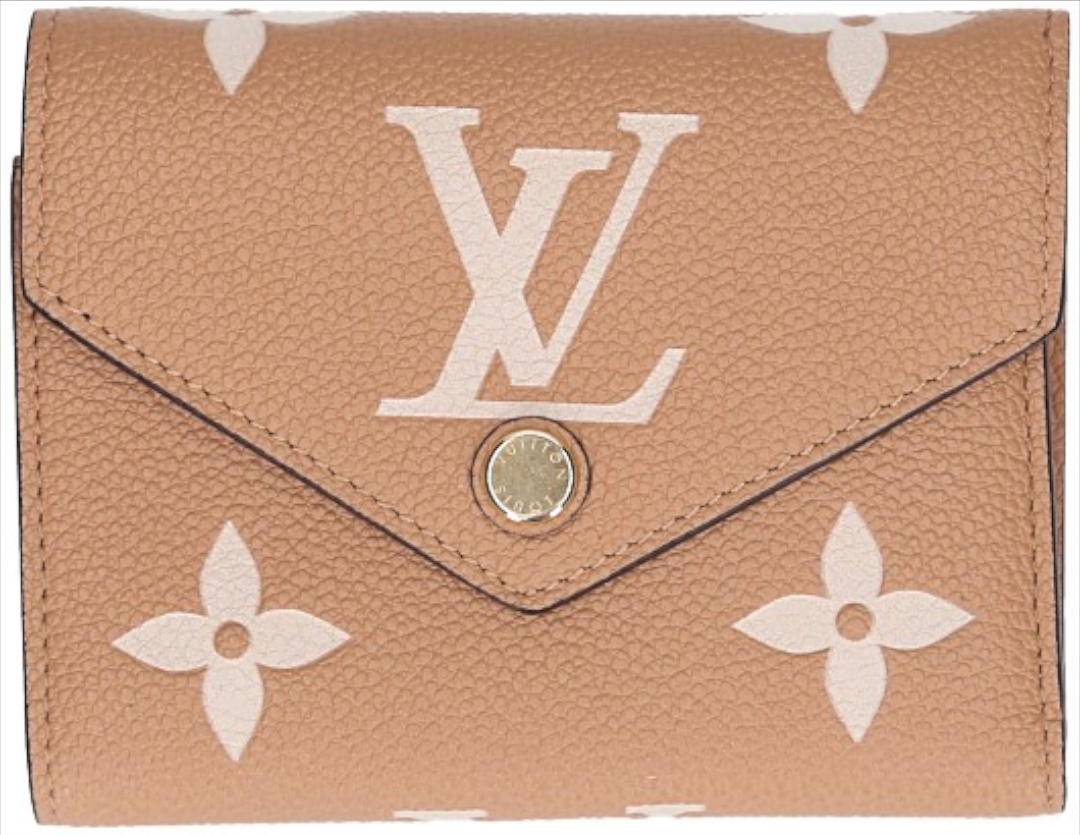 LOUIS VUITTON GELDBÖRSE 'VICTORINE' AUS MONOGRAM EMPREINTE LEDER IN ARIZONA/BEIGE (M81459)