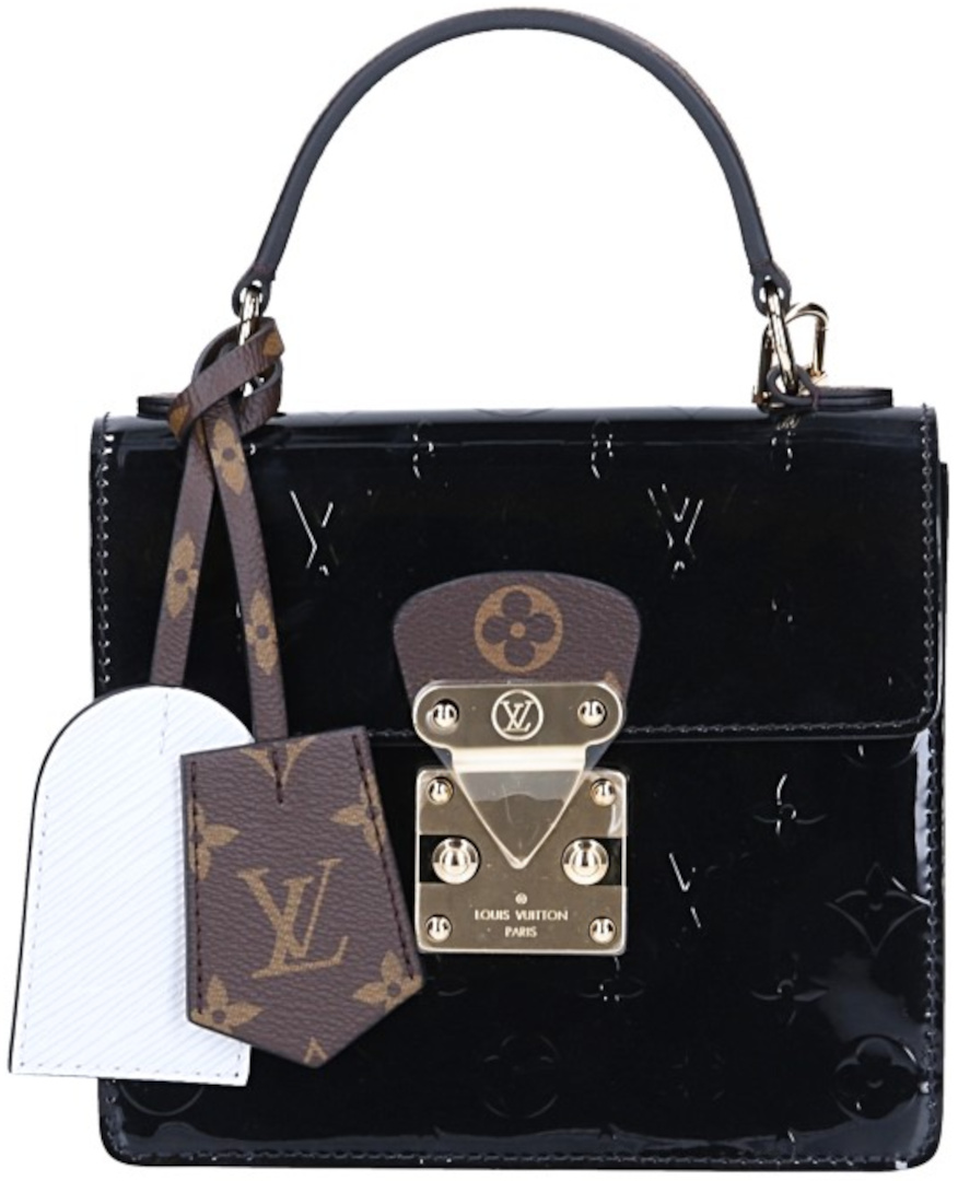 LOUIS VUITTON SPRING STREET HANDTASCHE AUS MONOGRAM VERNIS LEDER (M90375)