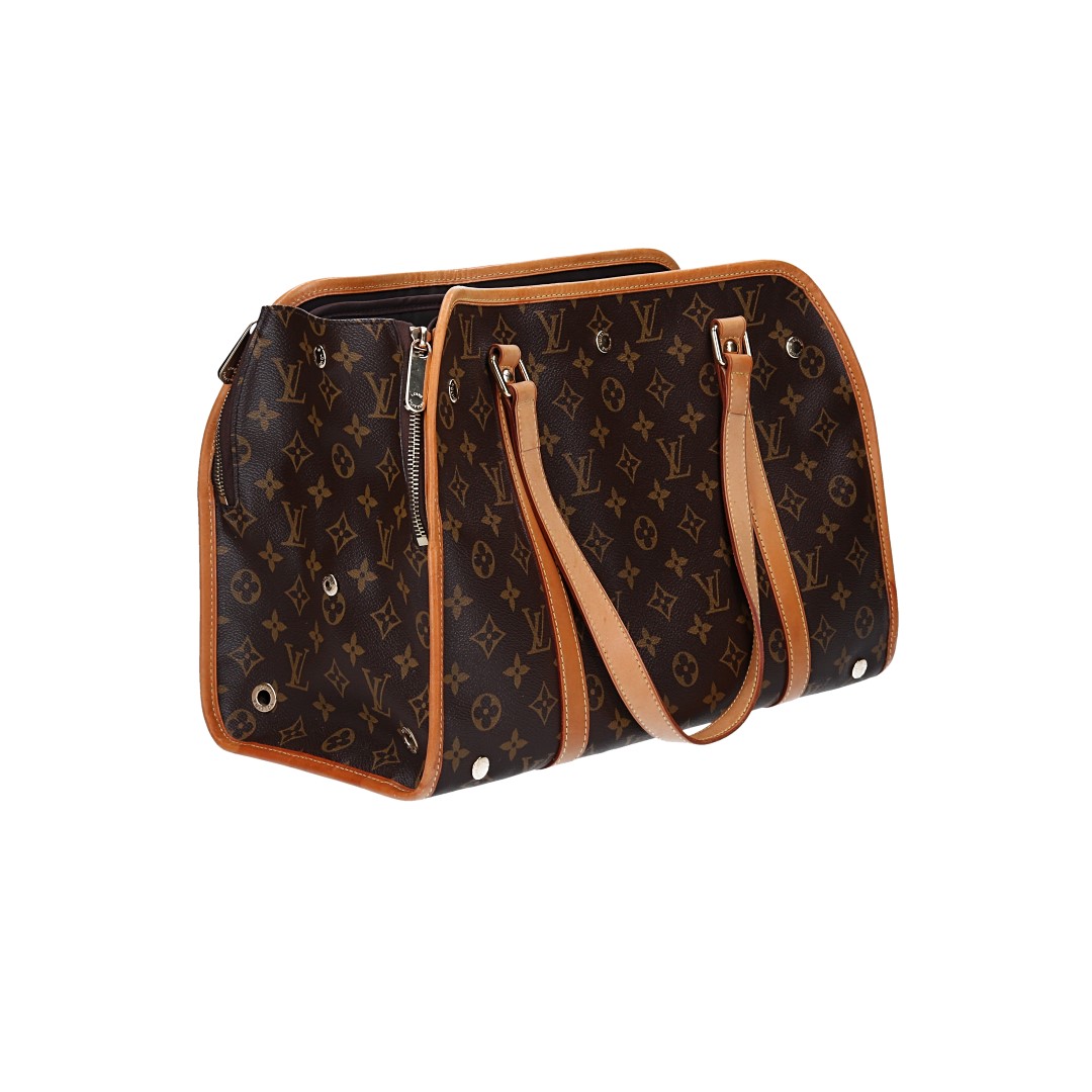 LOUIS VUITTON SAC BAXTER GM HUNDETRAGETASCHE AUS MONOGRAM CANVAS (M42028)