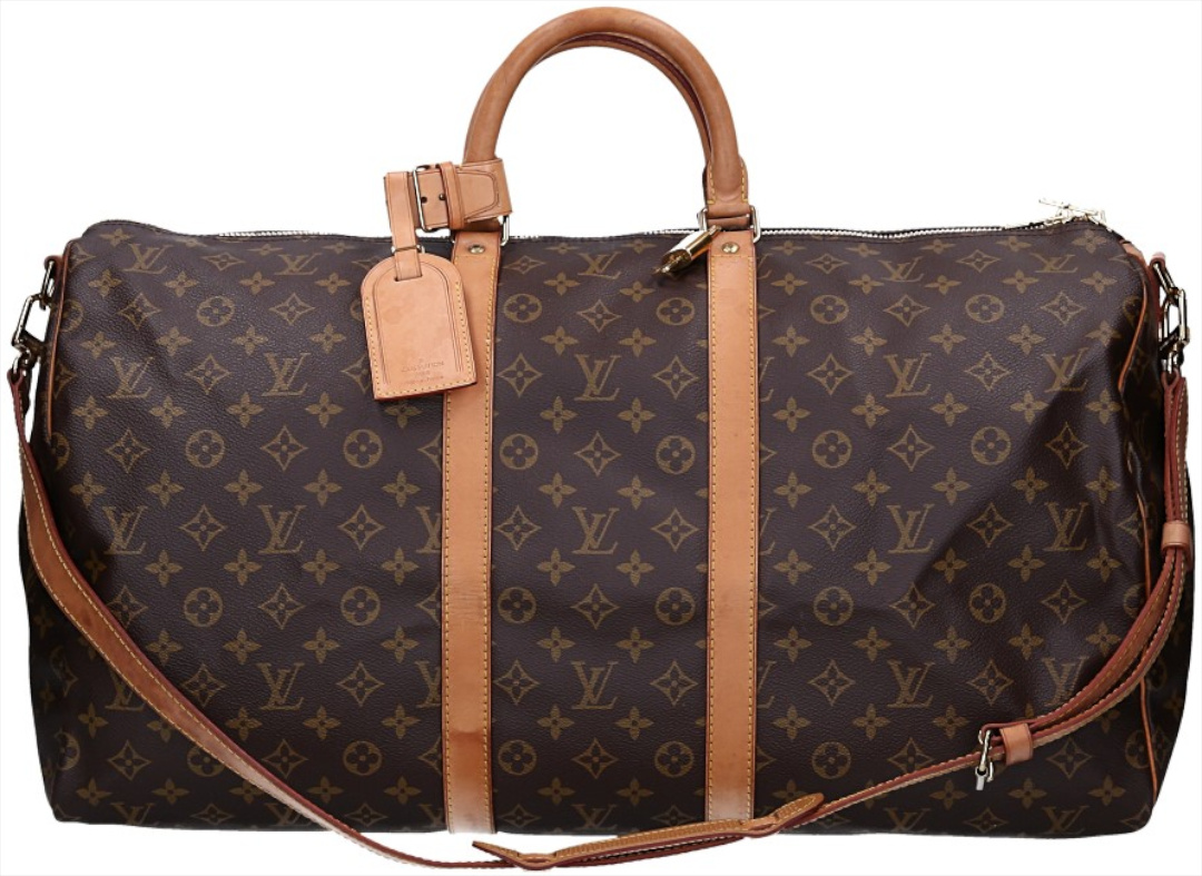 LOUIS VUITTON KEEPALL 55 REISETASCHE AUS MONOGRAM CANVAS MIT SCHULTERRIEMEN (M41414)