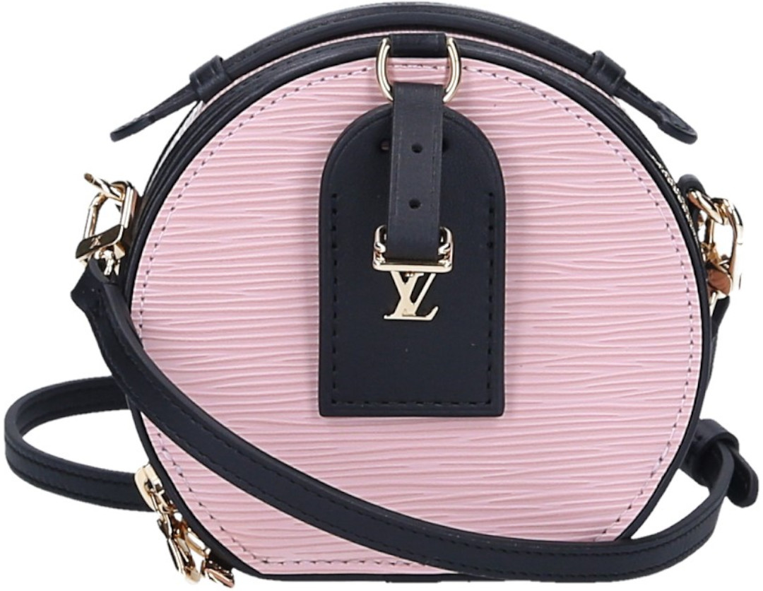 LOUIS VUITTON MINI BOÎTE CHAPEAU HANDTASCHE AUS EPI LEDER IN ROSE BALLERINE (R96000)