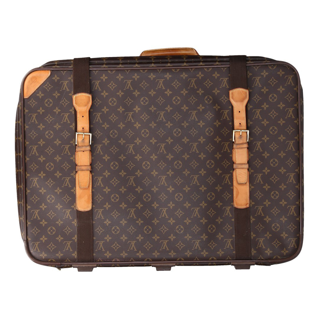 41370-Louis-Vuitton-Reisetasche-Monogram-Canvas_2D_0001 LOUS VUITTON SATELLITE 70 REISETASCHE AUS MONOGRAM CANVAS