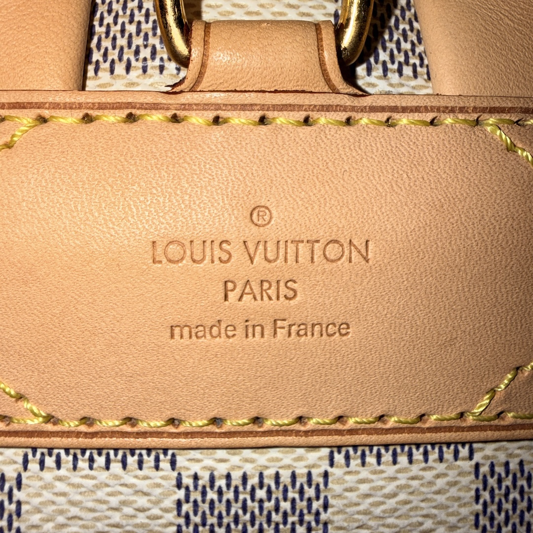 LOUIS VUITTON SPERONE BB RUCKSACK AUS DAMIER AZUR CANVAS (N44026)