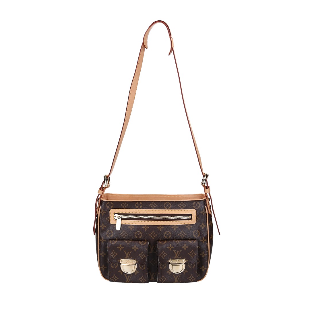 LOUIS VUITTON HUDSON GM HANDTASCHE AUS MONOGRAM CANVAS (M40045)