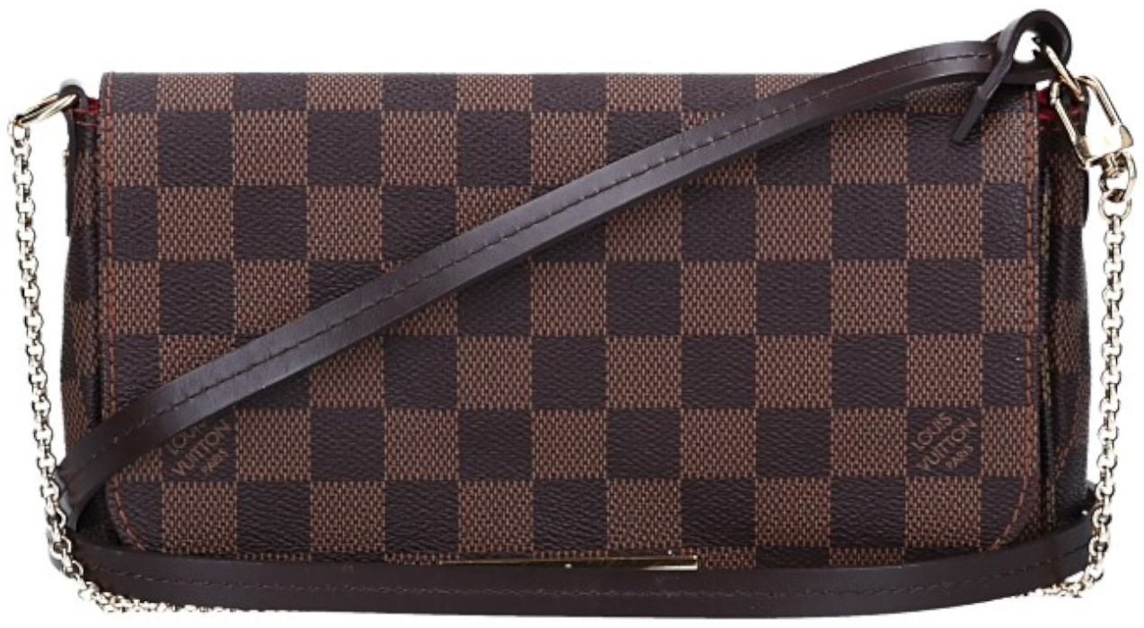 LOUIS VUITTON FAVORITE PM HANDTASCHE AUS DAMIER EBENE CANVAS (N41276)