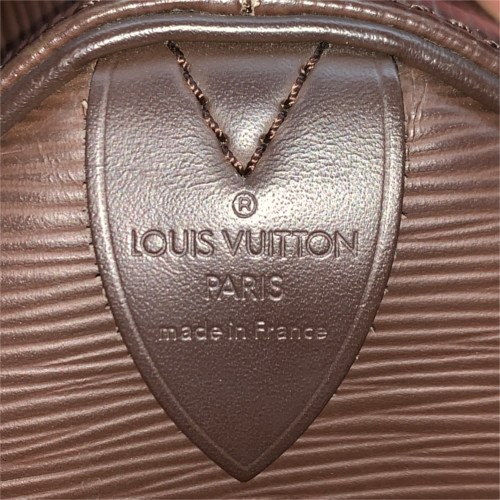 LOUIS VUITTON SPEEDY 25 HENKELTASCHE AUS EPI LEDER IN MOKA