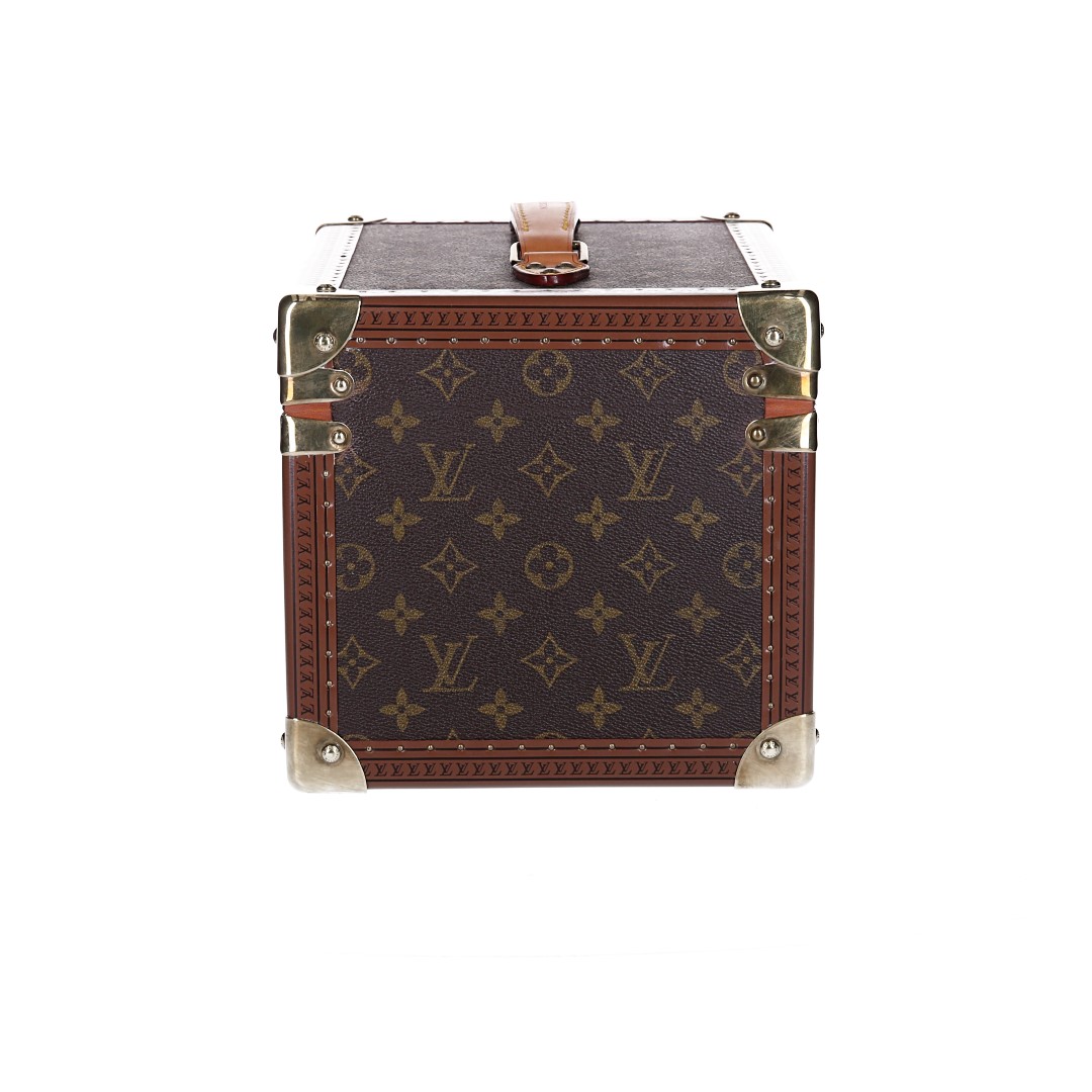 LOUIS VUITTON BOÎTE FLACONS BEAUTY-CASE AUS MONOGRAM CANVAS IN VUITTONITE (M21828)