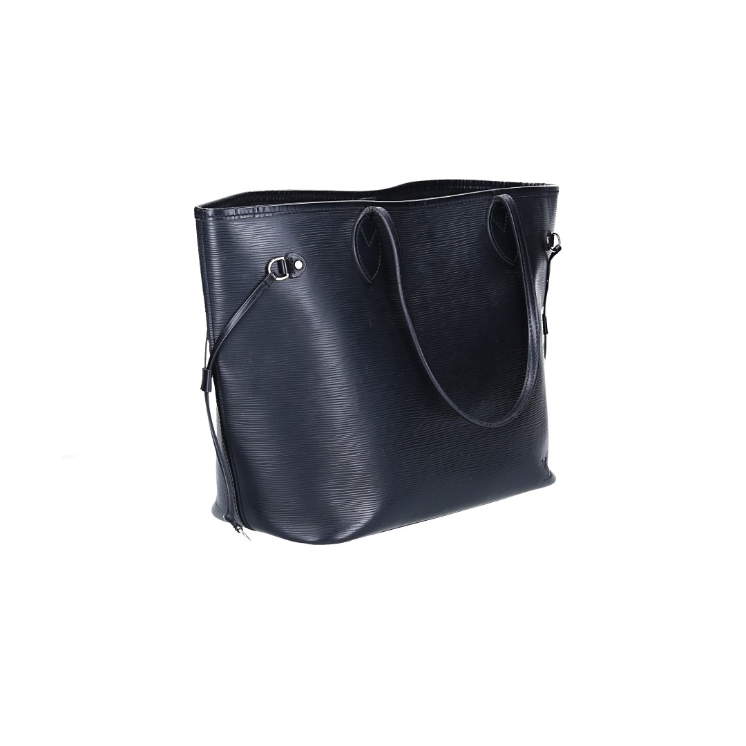 LOUIS VUITTON NEVERFULL MM SCHULTERTASCHE AUS EPI LEDER IN NOIR (M40932)