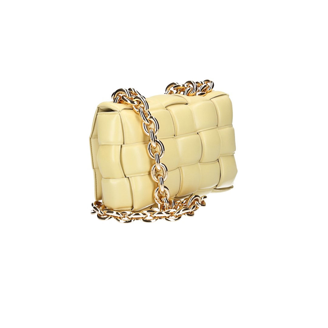 BOTTEGA VENETA CHAIN CASSETTE HANDTASCHE AUS NAPPA LEDER
