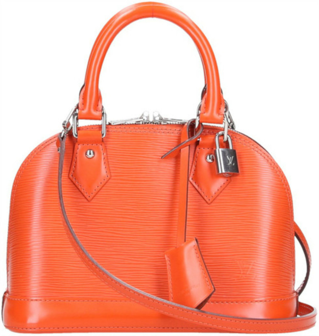 LOUIS VUITTON ALMA BB HANDTASCHE AUS EPI LEDER IN PIMENT (M40854)