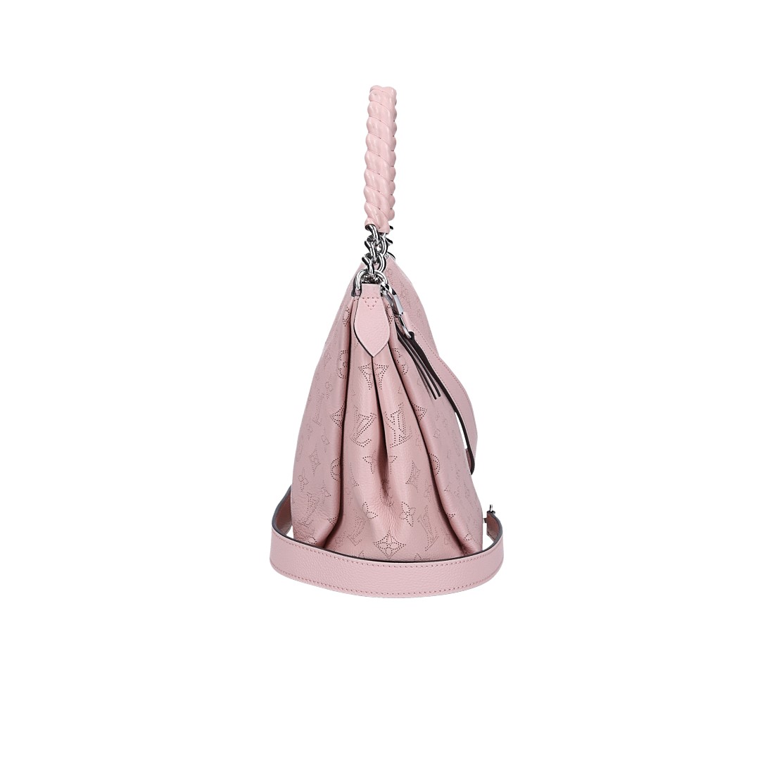 LOUIS VUITTON BABYLONE CHAIN BB HANDTASCHE AUS MONOGRAM MAHINA LEDER IN MAGNOLIA (M51219)