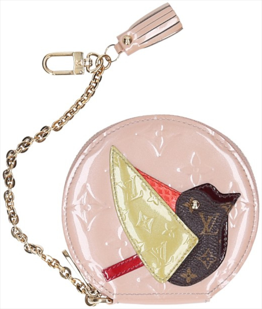 LOUIS VUITTON PORTEMONNAIE ROND AUS MONOGRAM VERNIS LEDER (M91388)