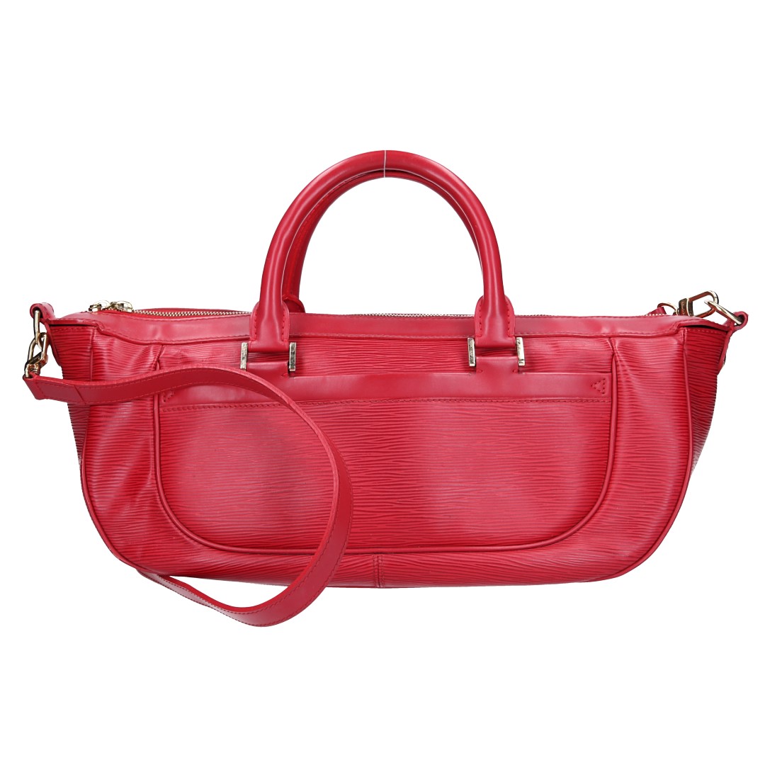 LOUIS VUITTON DHANURA MM HENKELTASCHE AUS EPI LEDER IN ROUGE (M5910E)