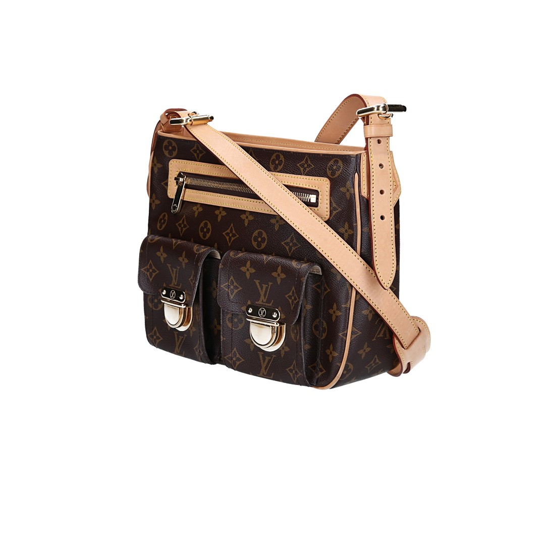 LOUIS VUITTON HUDSON GM HANDTASCHE AUS MONOGRAM CANVAS (M40045)