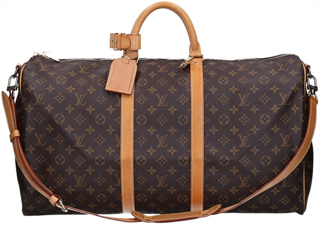 LOUIS VUITTON KEEPALL 55 REISETASCHE AUS MONOGRAM CANVAS MIT SCHULTERRIEMEN (M41414)