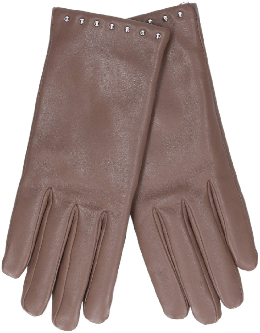 HERMÈS DAMEN-HANDSCHUHE AUS GLACÉ-LAMMLEDER MIT PHW IN GR. 7,5