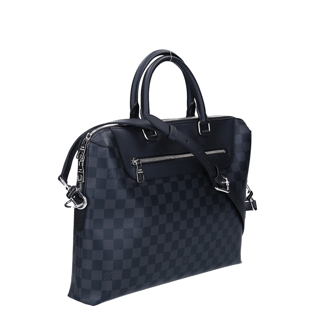 LOUIS VUITTON PORTE-DOCUMENTS JOUR BUSINESS-TASCHE AUS DAMIER GRAPHITE CANVAS (N48260)