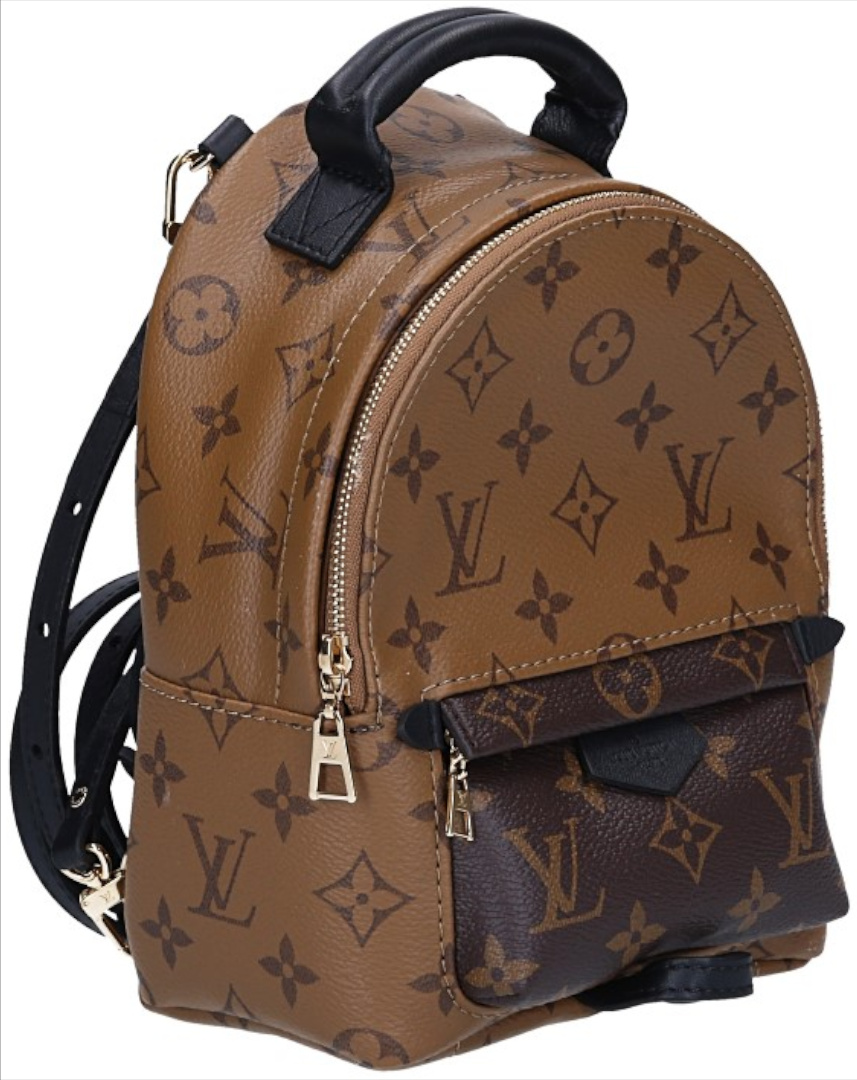 LOUIS VUITTON PALM SPRINGS MINI NM RUCKSACK AUS MONOGRAM REVERSE CANVAS (M44872) LOUIS VUITTON PALM SPRINGS MINI NM RUCKSACK AUS MONOGRAM REVERSE CANVAS (M44872)