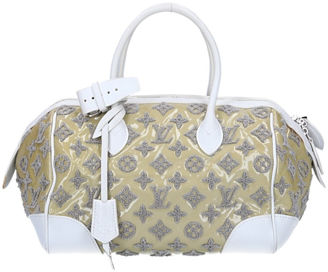 LOUIS VUITTON SPEEDY ROUND HENKELTASCHE AUS MONOGRAM SORBETTO