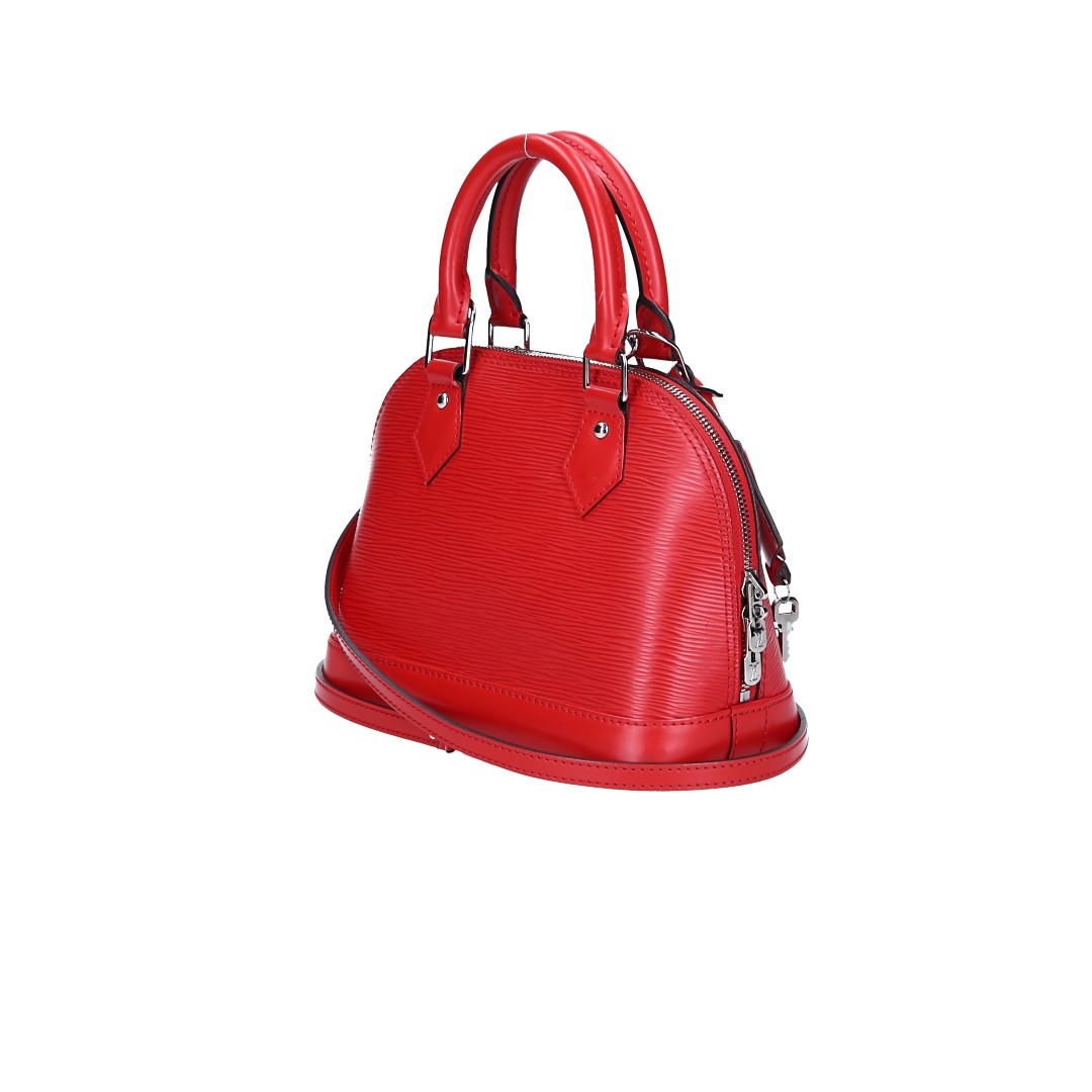 LOUIS VUITTON ALMA BB HANDTASCHE AUS EPI LEDER IN COQUELICOT (M41160)