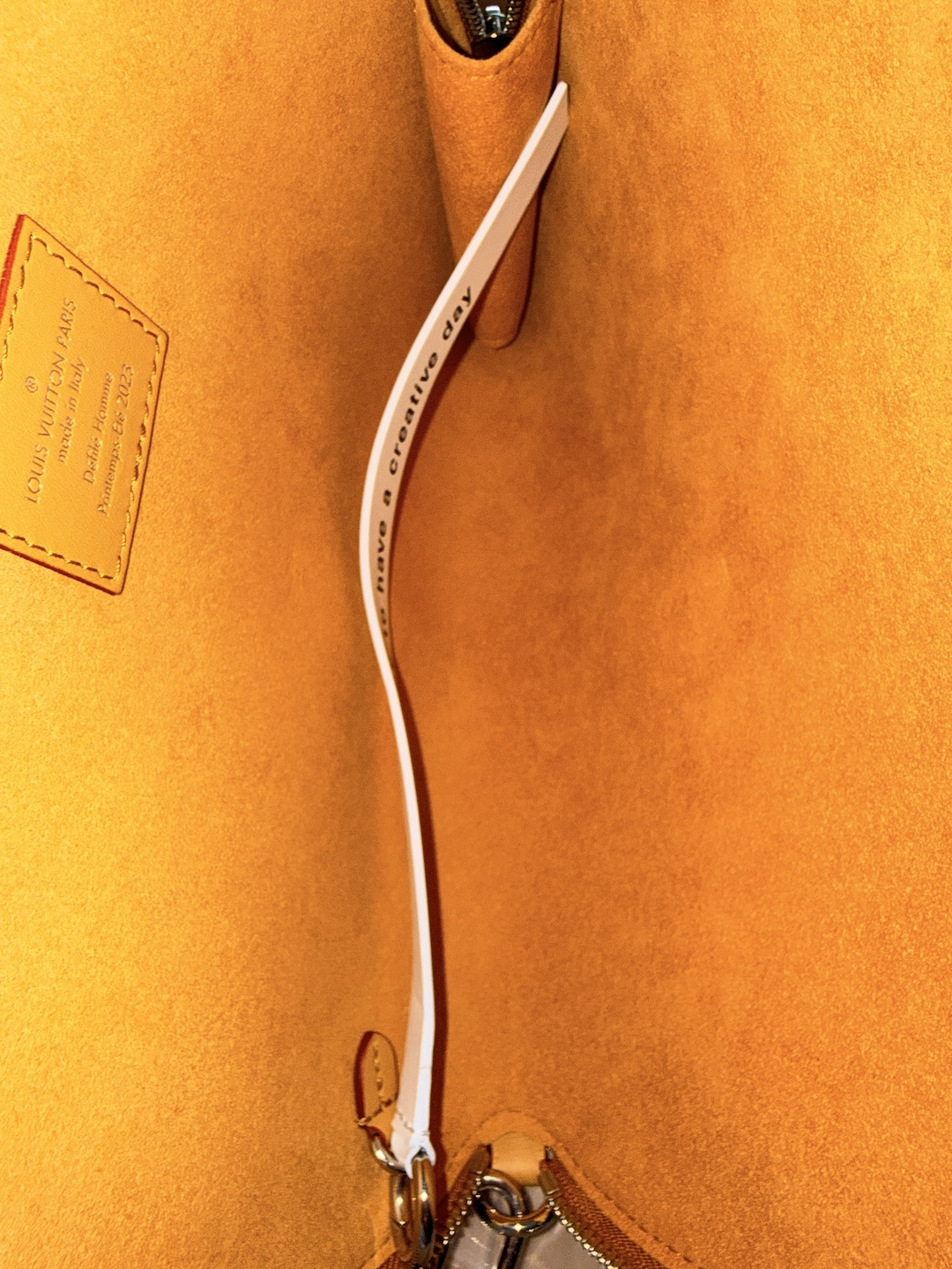 LOUIS VUITTON KEY HOLDER & BAG CHARM 'LEMON POUCH' IN MONOGRAM CANVAS (M81197)