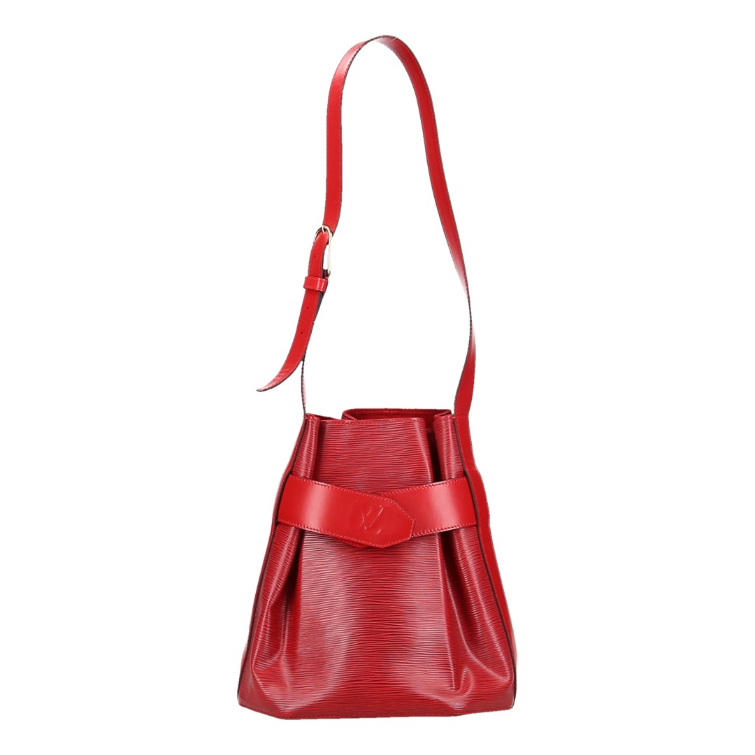 LOUIS VUITTON SAC D`ÉPAULE SCHULTERTASCHE AUS EPI LEDER IN CASTILLIAN ROT (M80207)