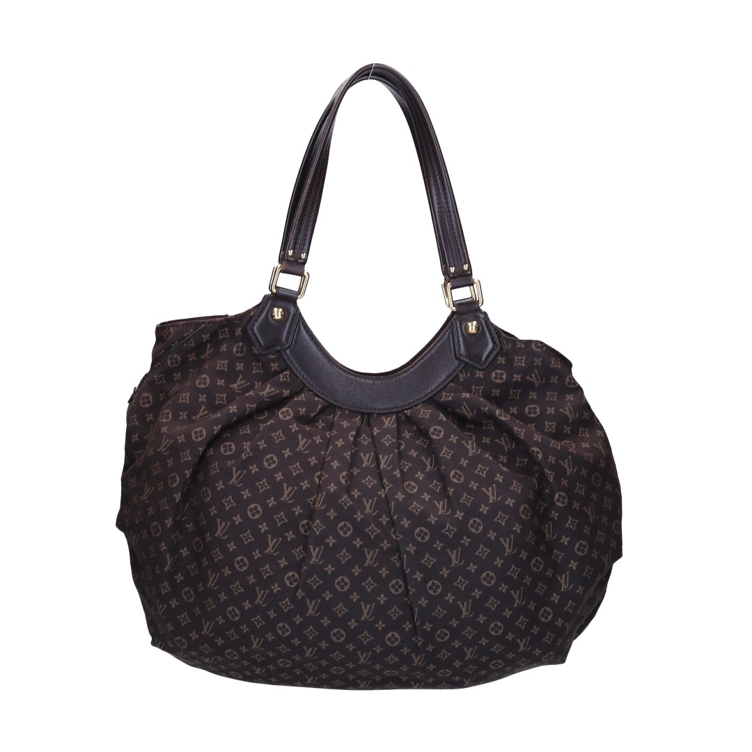 LOUIS VUITTON FANTAISIE HANDTASCHE AUS MONOGRAM IDYLLE CANVAS IN FUSAIN (M40408)