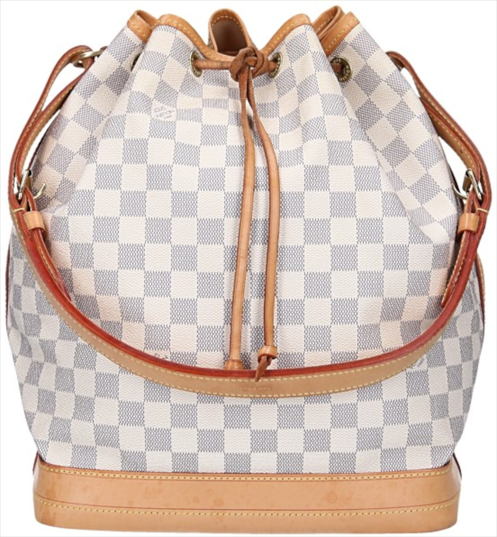 LOUIS VUITTON NOE GM SCHULTERTASCHE AUS DAMIER AZUR CANVAS (N42222)
