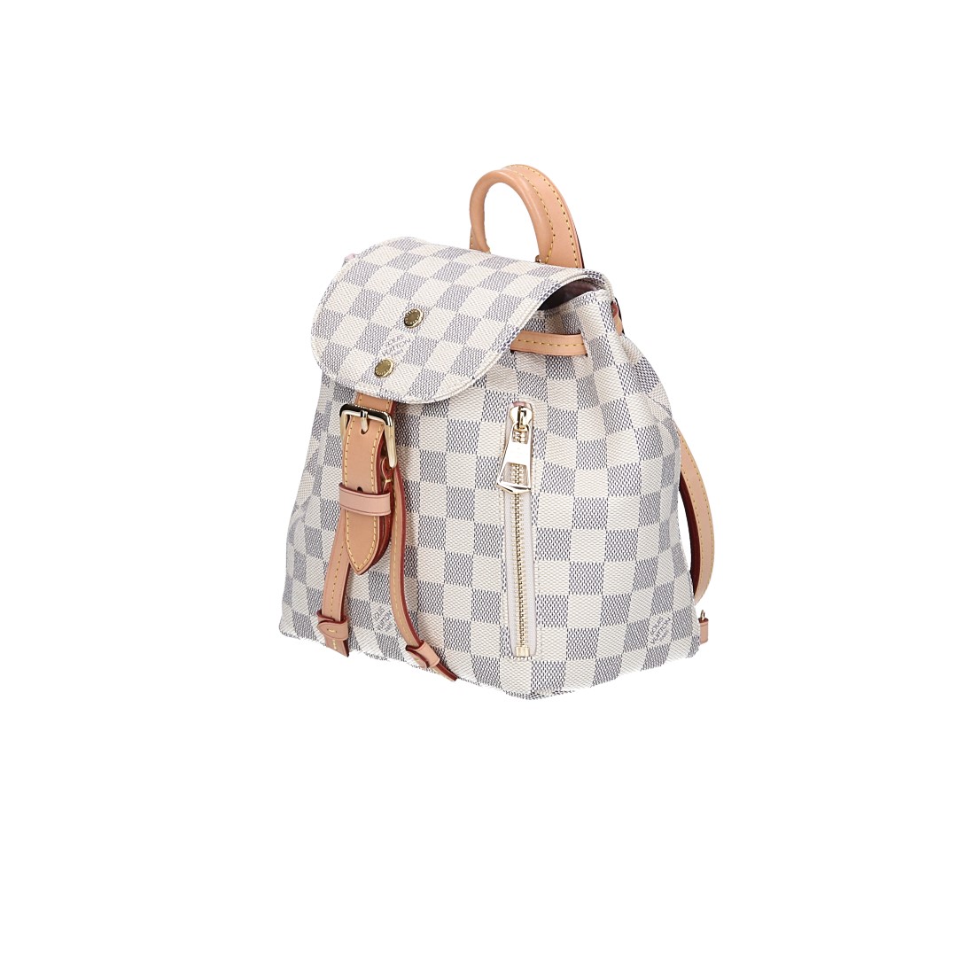 LOUIS VUITTON SPERONE BB RUCKSACK AUS DAMIER AZUR CANVAS (N44026)