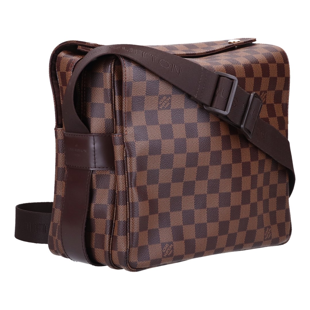 LOUIS VUITTON NAVIGLIO UMHÄNGETASCHE AUS DAMIER EBENE CANVAS (N45255)