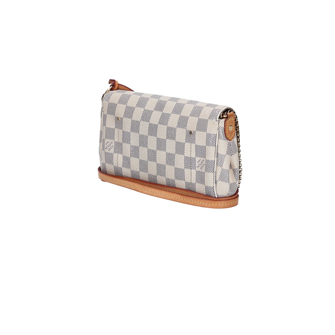 LOUIS VUITTON FAVORITE PM HANDTASCHE AUS DAMIER AZUR CANVAS (N41277)