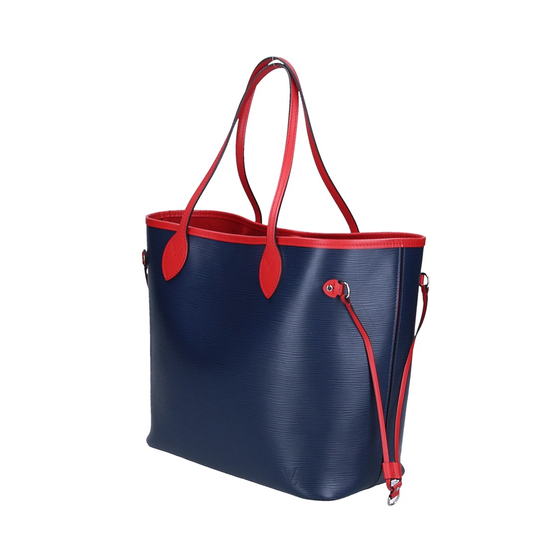 LOUIS VUITTON NEVERFULL MM SCHULTERTASCHE AUS EPI LEDER IN INDIGO 