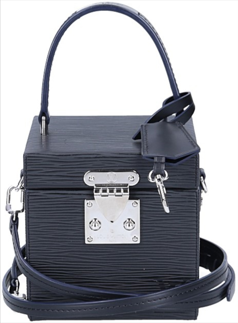 LOUIS VUITTON BLEECKER BOX HANDTASCHE AUS EPI LEDER IN NOIR (M52703)