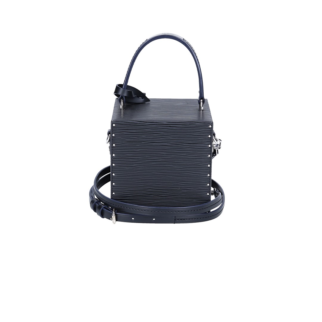LOUIS VUITTON BLEECKER BOX HANDTASCHE AUS EPI LEDER IN NOIR (M52703)