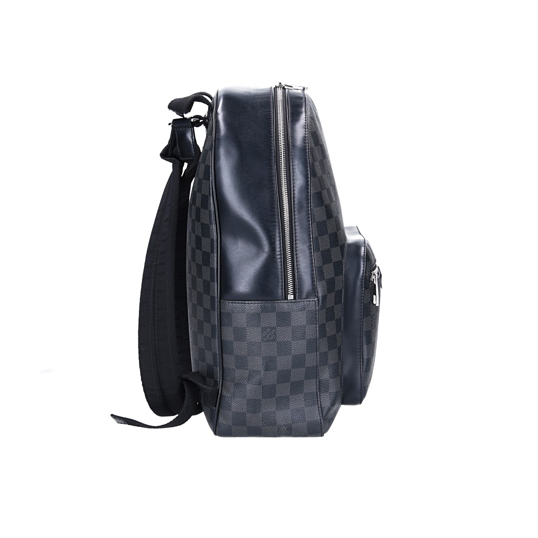 LOUIS VUITTON JOSH RUCKSACK AUS DAMIER GRAPHITE CANVAS (N41473)