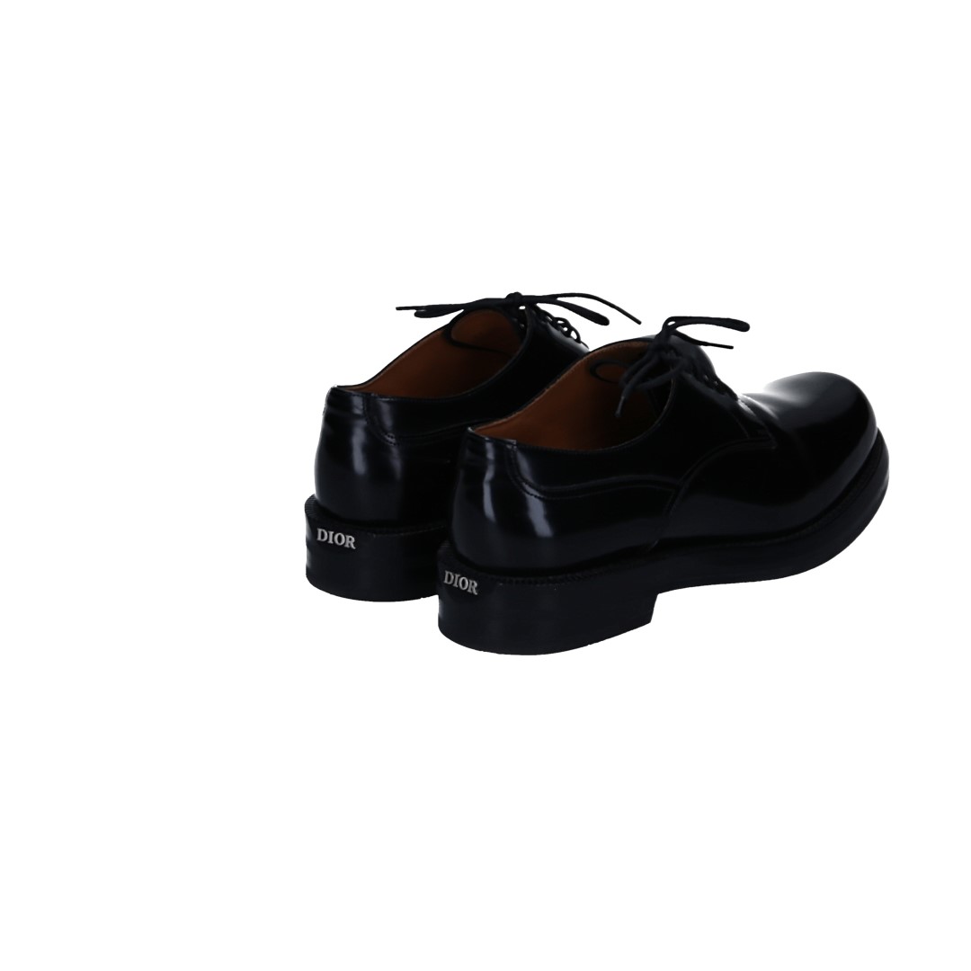 Christian Dior Velvet Loafers in Dark Blue Size 38.5