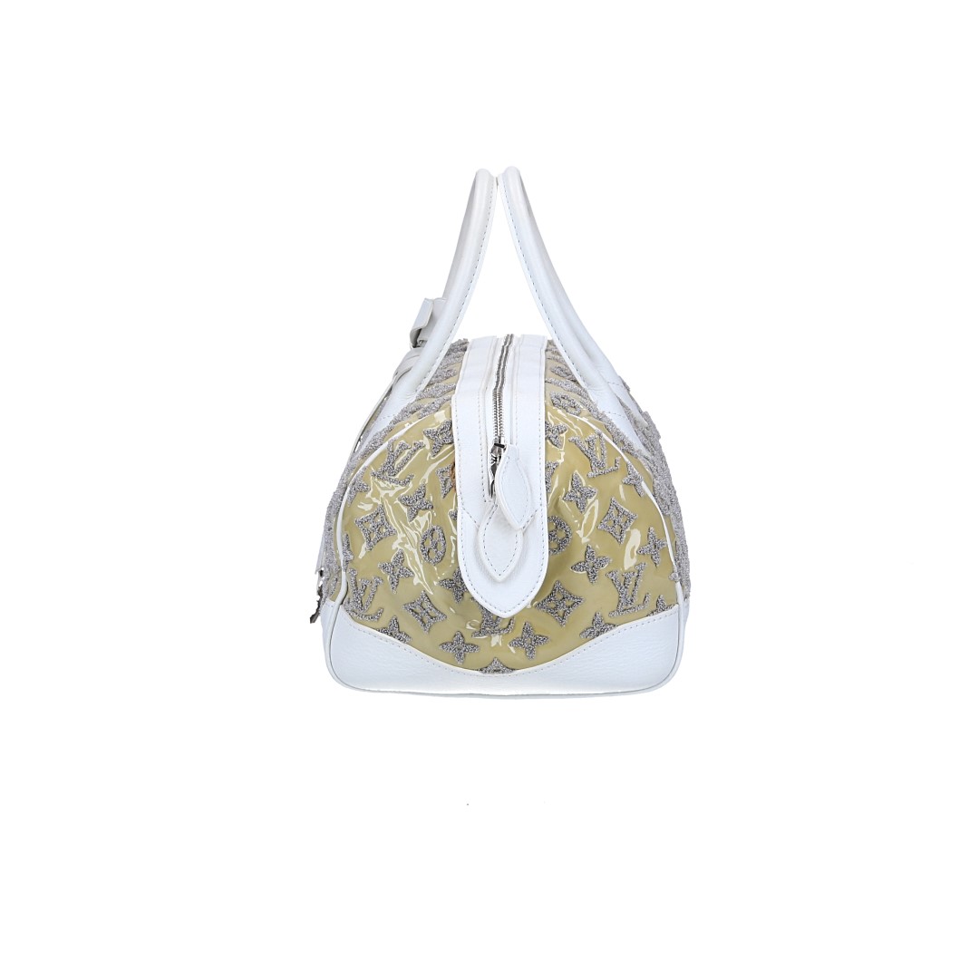 LOUIS VUITTON SPEEDY ROUND HENKELTASCHE AUS MONOGRAM SORBETTO