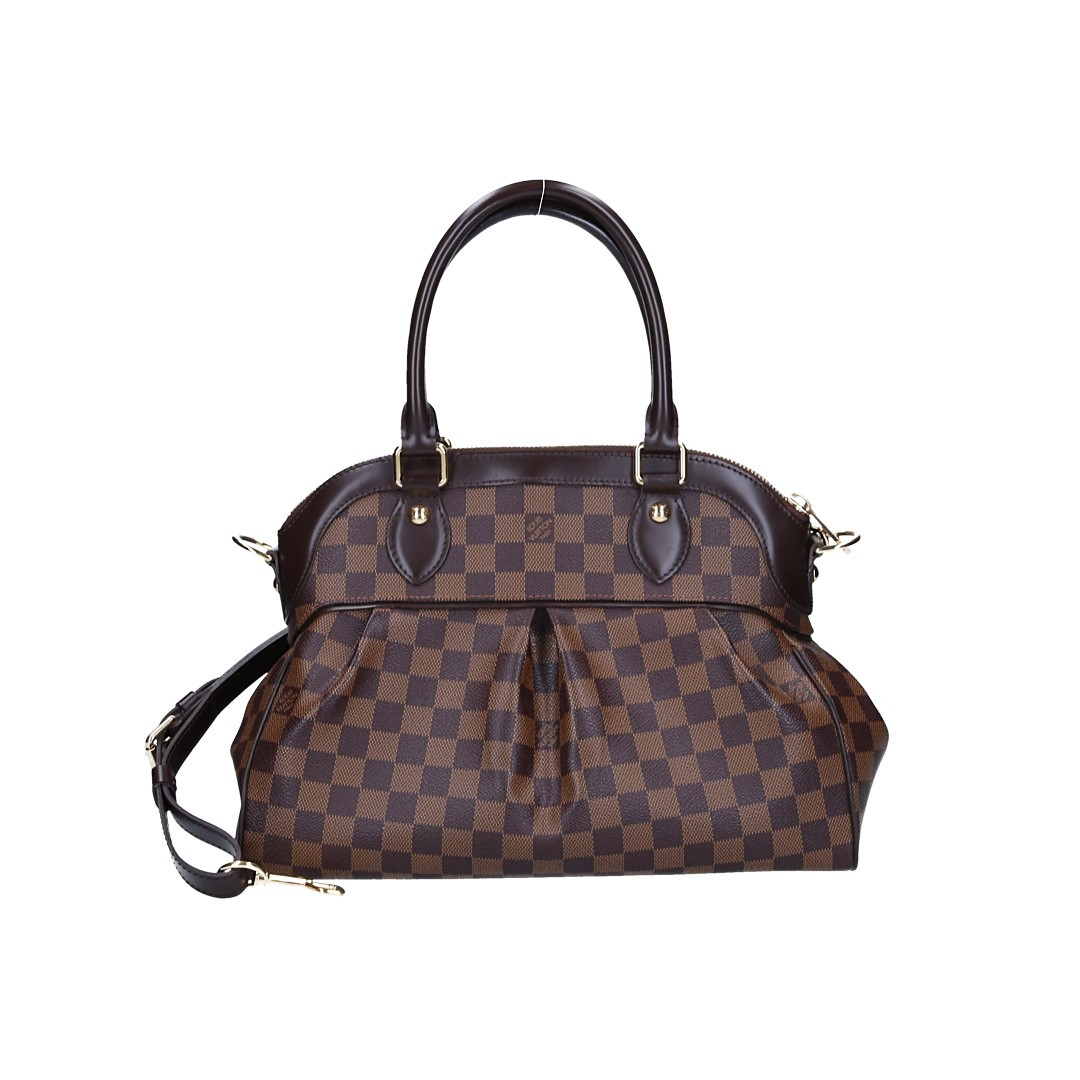 LOUIS VUITTON TREVI PM HANDTASCHE AUS DAMIER EBENE CANVAS (N51997)