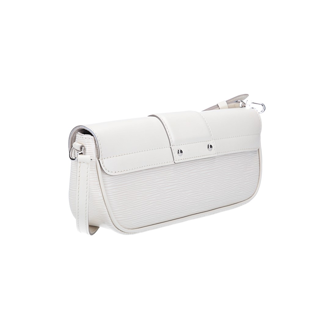 47779-Louis-Vuitton-Handtasche-Epi_2D_0004 LOUIS VUITTON POCHETTE MONTAIGNE CLUTCH AUS EPI LEDER IN IVOIRE (M5929J)