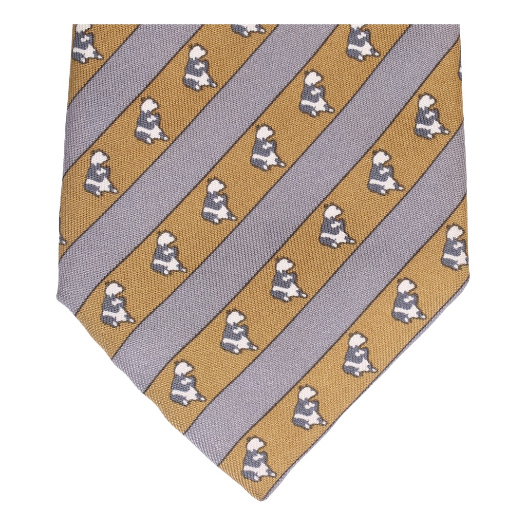 42322-Hermes-Krawatte_2D_0001 HERMÈS KRAWATTE AUS SEIDE '7107 OA'