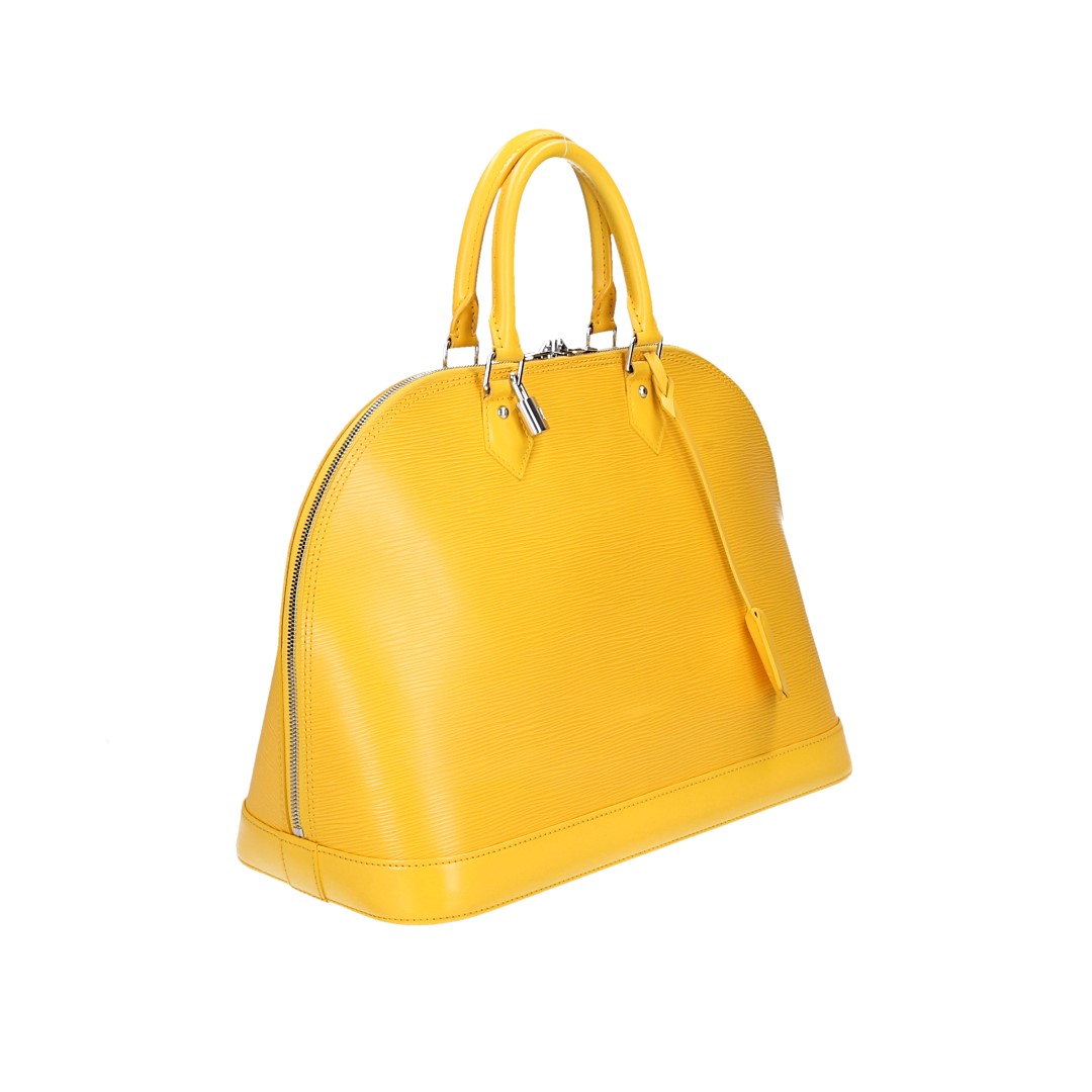 LOUIS VUITTON ALMA MM HENKELTASCHE AUS EPI LEDER IN MIMOSA