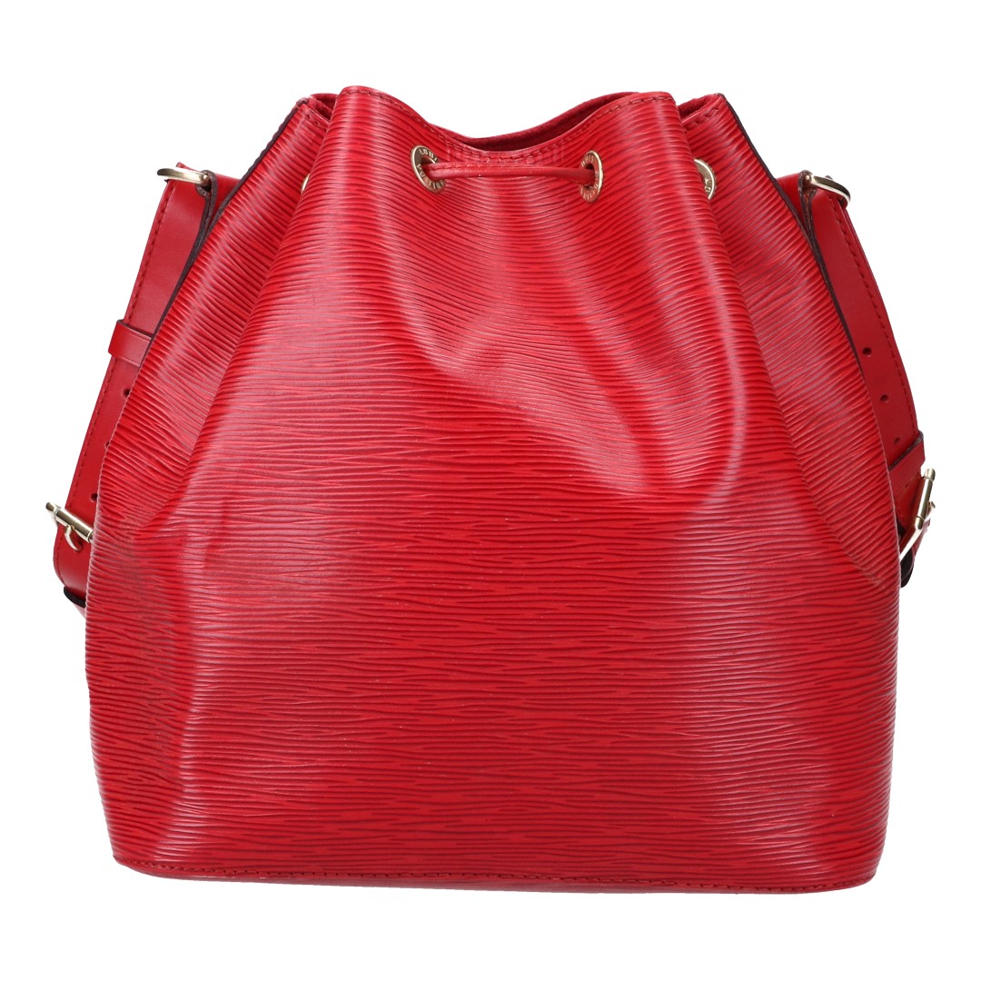 41501-Louis-Vuittonn-Noe-Epi-Leder_2D_0005 LOUIS VUITTON NOÉ PETIT MODEL SCHULTERTASCHE AUS EPI LEDER IN CASTILLIAN ROT (M43077)