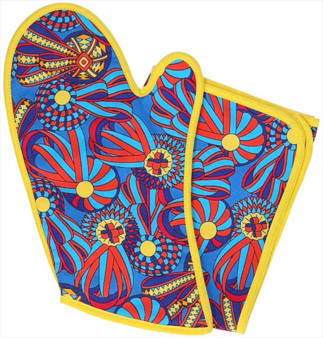 HERMÈS 7 X COTTON TOWEL WITH DESIGN