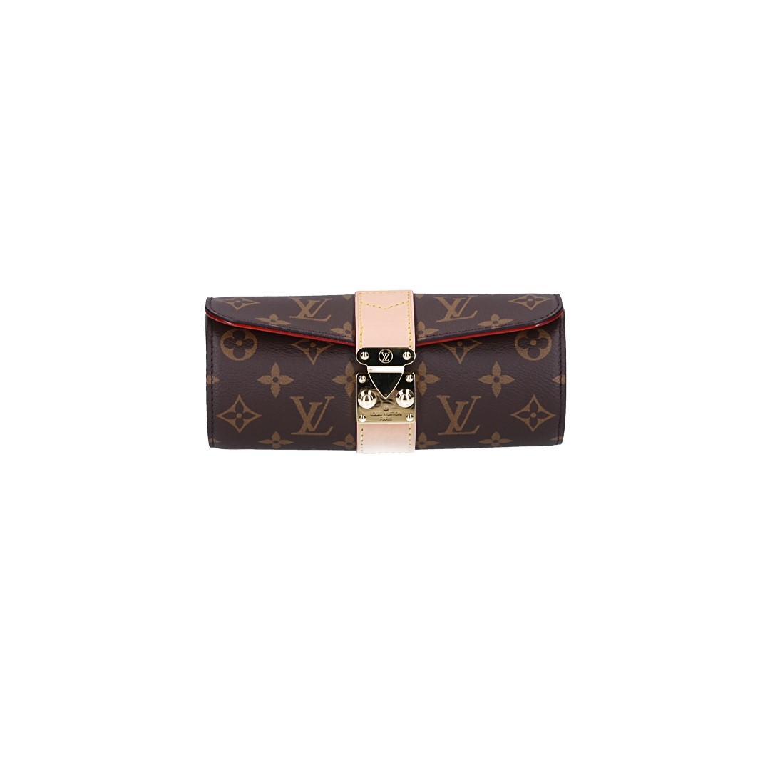 LOUIS VUITTON ETUI BIJOUX AUS MONOGRAM CANVAS (M10145)