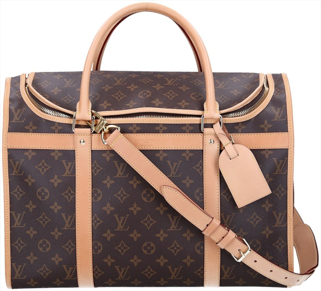 LOUIS VUITTON DOG CARRIER 40 HUNDETRAGETASCHE AUS MONOGRAM CANVAS (M45662)